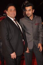 Ranbir Kapoor, Rishi Kapoor at The Global Indian Film & Television Honors 2012 in Mumbai on 15th March 2012 (535).JPG